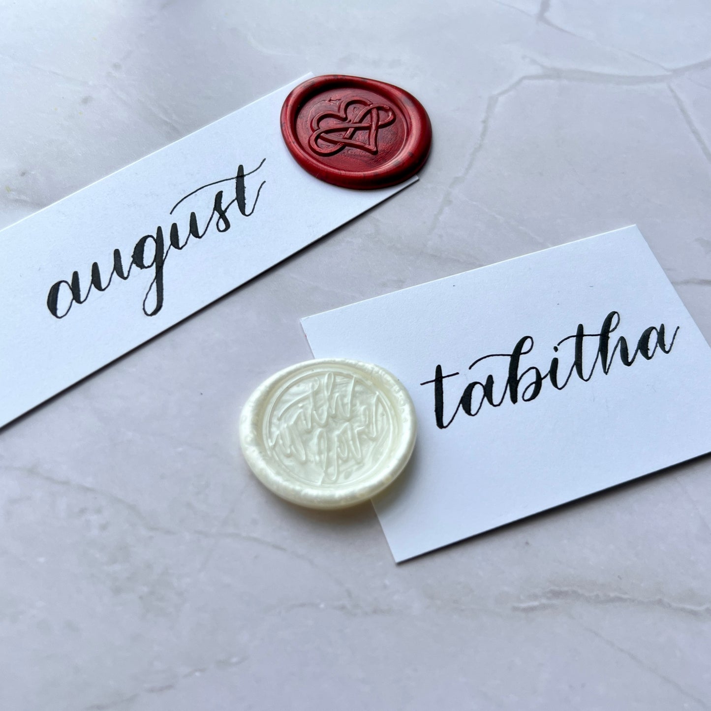 Wax Seal Place Card